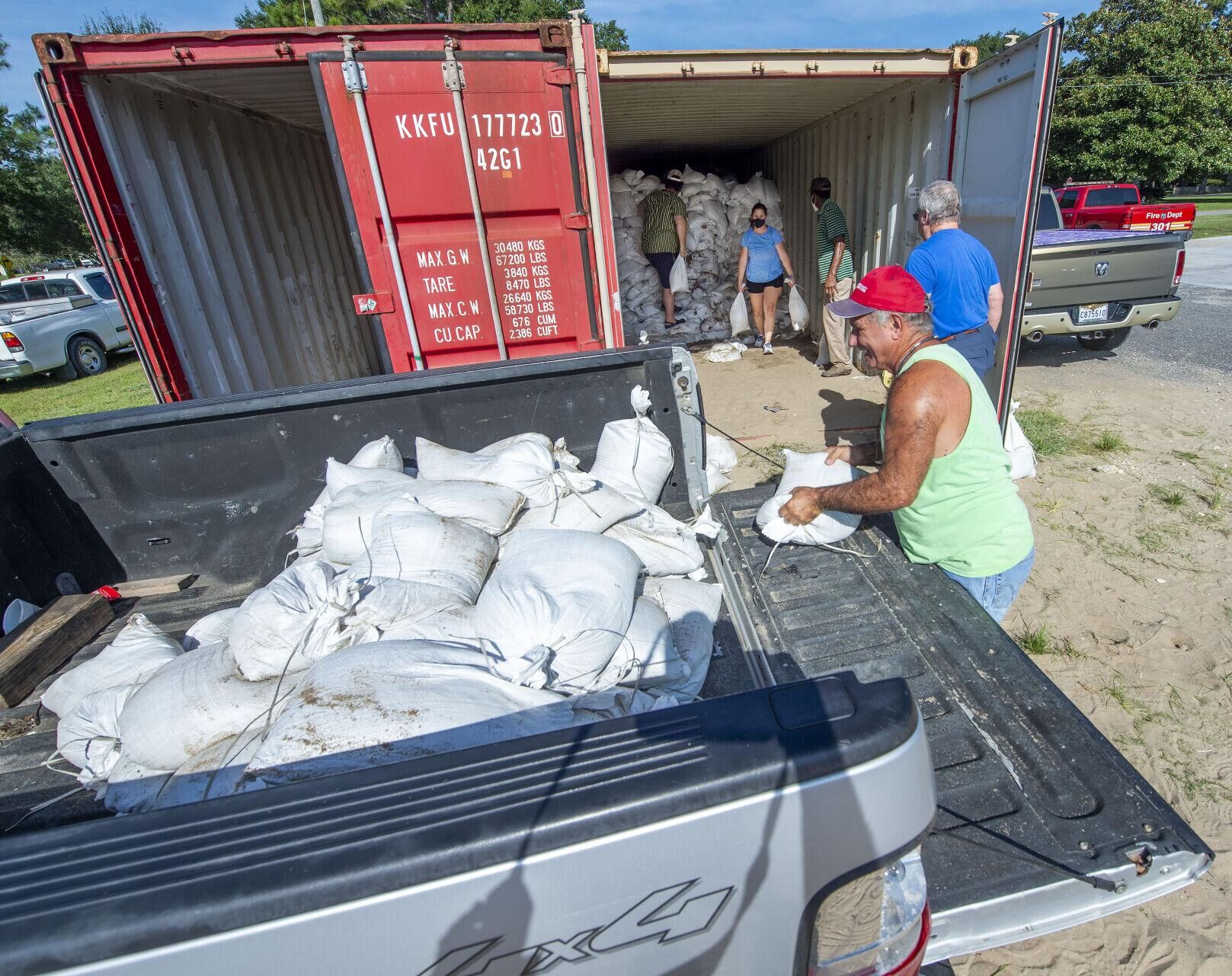 Baton Rouge sandbags